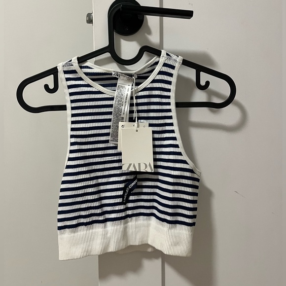 NEW zara striped with tags tank top - Picture 1 of 1
